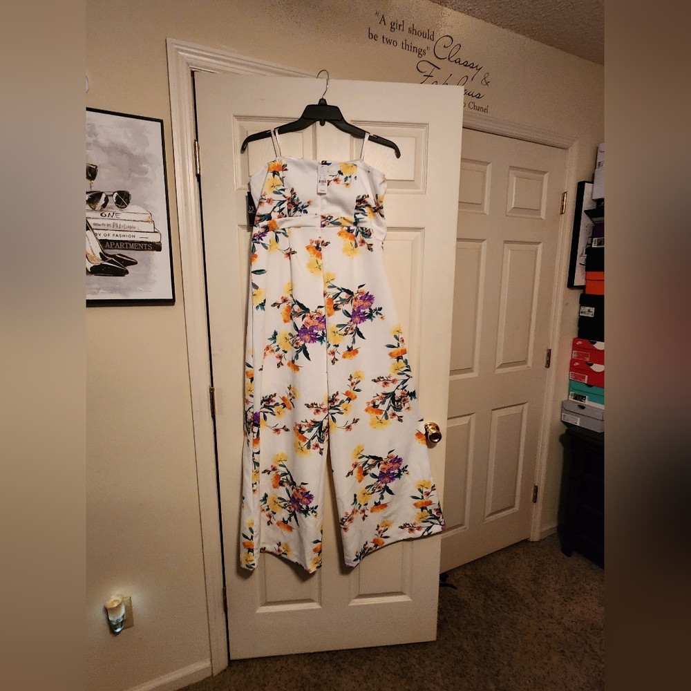 NY&C STRAPLESS JUMPSUIT